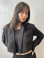 アース 三軒茶屋店(HAIR&MAKE EARTH) 三軒茶屋_レディース_セミロング_ブラウン_レイヤー_韓国巻き