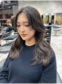レイヤーカット 姫カット 韓国ヘア 表参道