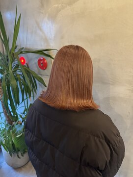 リリアーナ(LILIANA) アプリコットカラー ベージュカラー ピンクカラー  ダブルカラー