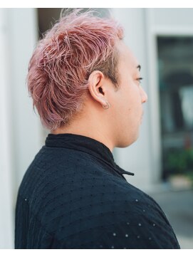 カフ(CAF) CAF河内 メンズハイトーン ブリーチ 20代30代 大阪 心斎橋