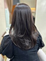 シーテ(Ciete) Sheer lavender brown