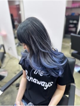 ダズリングディア(Dazzling Deer) シャドールーツ/ブルーグラデーション