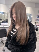 キング 枚方店(K!ng)&nbsp;縮毛矯正髪質改善ハイライトレイヤーカット枚方美容室エクステ