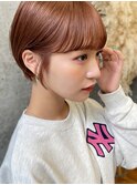 熊本 マッシュショート 前髪アレンジ 髪質改善 韓国風 Arisa.