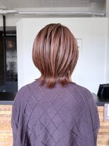 ヴァン カウンシル 王子(VAN COUNCIL) 大人綺麗なくびれヘア 髪質改善TRとピンクヘア ハイライト#2