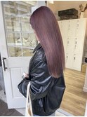 ラベンダーベージュ レイヤーカット