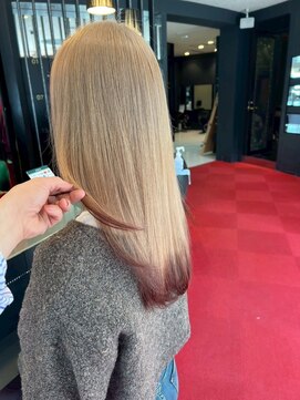 アース 栄店(HAIR&MAKE EARTH) ハイトーンカラー＋エンドカラー＋トリートメント