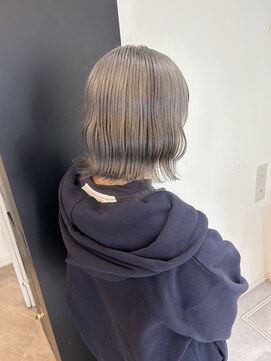ミキサフレア(MIXSA FLAIR) silver gray × Bob