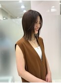 ナチュラルボブ／伸ばしかけ／顔まわり／髪質改善30代40代50代