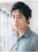 30代40代ビジネス爽やか黒髪ベリーショートY草加