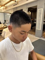 エテバイリリア メンズサロン 堺市駅前店(ete by LILIA.)&nbsp;ボウズカット/フェード/メンズカット/men'scut/ベリーショート