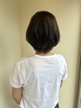 ペスカケイクリエイティブ(PESCA K-CREATIVE) ショートボブ×大人スモーキーカラー