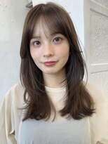 ガーデントウキョウ(GARDEN Tokyo) ミディアム/レイヤー/前髪あり/顔周りカット/髪質改善