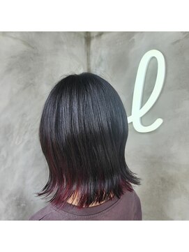 エピ(epi) 黒×暗赤外ハネボブ