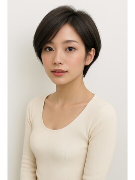 カイル (KAIL) ひし形ショートカット/20代30代40代50代/前髪長め/仙台美容室