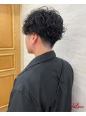 【波巻きパーマ】でつくる大人の色気×爽やかマッシュショート