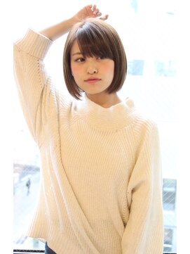 レウナ 外苑前(Reuna) 20代30代40代大人可愛いボブ フラットボブ フレンチボブ