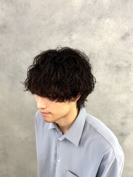 ボルジェ(Bolge)の写真/メンズから高支持率のスペシャリスト！どの角度から見てもオシャレなパーマを提案！再現性高いカットも注目