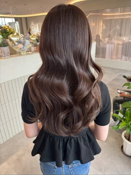 ビビバイベル(BiVi by BHEL) ショコラブラウン桑名ロングレイヤーカットハッシュカット