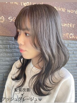 ヘアアンドビューティー クローバー(Hair&Beauty Clover) 艶グレージュ