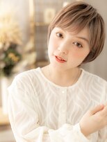 カバーヘア ブリス 北浦和(COVER HAIR bliss)&nbsp;ハイトーンカラーオン眉小顔レイヤーショートh4北浦和20代30代