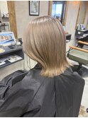バレイヤージュ、ハイライト、レイヤーロング、キッズカット