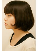 ニューエイジトラベラーズ 代々木駅前(new age travellers) 内巻きマッシュボブスタイル
