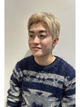 アース 酒田店(HAIR&MAKE EARTH) 一度は憧れる！メンズにオススメハイトーン！