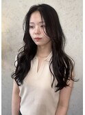透明感たっぷり暗髪