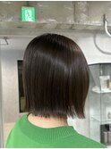 オリーブベージュ/船橋/くすみベージュ/細めハイライト