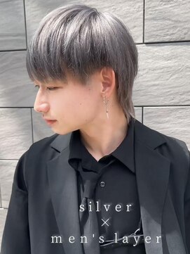 バディ 中野駅前店(BUDDY) メンズカット/メンズハイトーン/グレー【中野美容室】