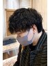 新規限定メンズパーマ+カット/シャドウパーマ/ツイストスパイラル/プードル