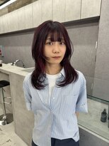 SSAW&nbsp;ボルドーカラー×ハッシュレイヤー