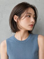 スリーランドメゾン 鶴見区横堤(THREELAND maison) ダークパープル/ナチュラルショート/夏ヘアアレンジ/鶴見区横堤