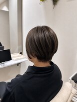 イロ ジェイアール JR奈良店(IRO)&nbsp;丸く収まるショート/軽め短め/透明感グレージュ