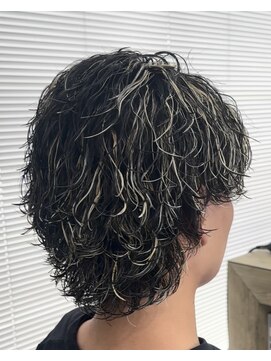 ヘアーアンドビューティー ザ ビー(Hair & Beauty the B) 【メンズスタイル】　サーフカール　ハイライト