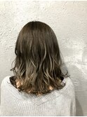 グレージュグラデーション