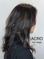 アクロ ヘアー ステージ(ACRO hair stage) 髪質改善デジタルパーマ+ハイライトカラー