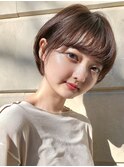 【mee.】 スリークボブ厚めバングローライト
