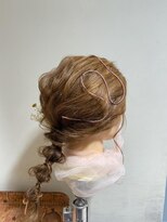 ネオリーブリノア 北千住東口店(Neolive Linoa)&nbsp;水引きアレンジ　ヘアセット　袴ヘア