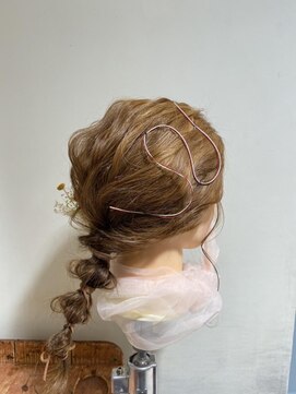 ネオリーブリノア 北千住東口店(Neolive Linoa) 水引きアレンジ　ヘアセット　袴ヘア