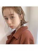 【スタイリングが簡単☆】濱にお任せ外ハネボブ