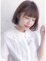 ルティア(Lutia)&nbsp;柔らかボブ　ラベンダーカラー