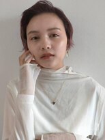 アレンヘアー 松戸店(ALLEN hair)&nbsp;くすみピンクカラー×小顔ヘア