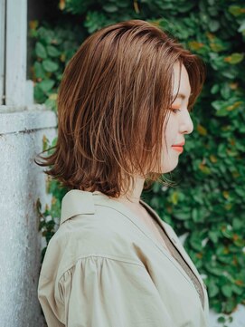 美容室 リズヘアー 稲毛店(Riz hair) 柔らか感ブラウンベージュ【稲毛駅】