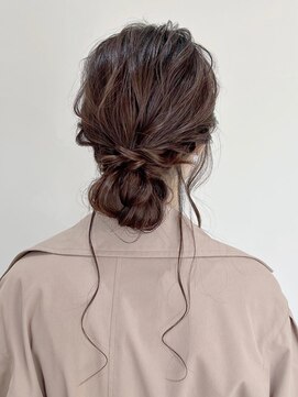 グラードヘアー(Grado hair) シニヨンアレンジ