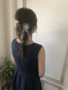 メルク(merc.) 編みおろしアレンジ