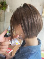 トト 船橋店(toto.)&nbsp;黒髪/グレーベージュ/レイヤーロング/前髪パーマ[西船橋/津田沼]