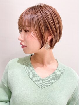 ロンドホットリップ 立川(Lond hot lip) 【北原翔】ショート/顔まわり/丸み/マッシュ/縮毛矯正/前髪/立川