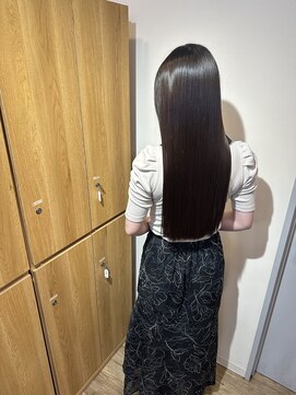 イオエ 梅田(ioe) ニュアンスカラー/グレージュ/ツヤ髪スタイル/髪質改善/縮毛矯正